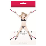 NS Novelties - Sinful Bed Restraint Straps NS1072 CherryAffairs