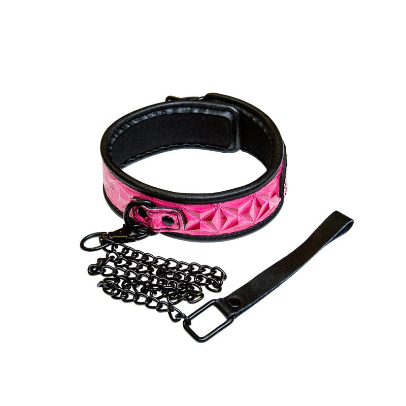 NS Novelties - Sinful Collar with Leash    Leash