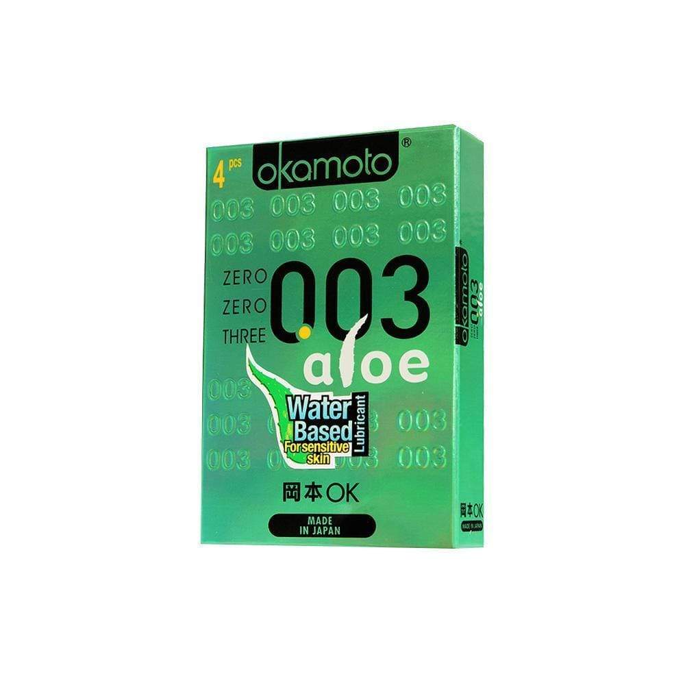 Okamoto - 003 Aloe Condoms OK1006 CherryAffairs