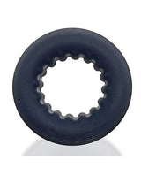 Oxballs - Axis Rib-Grip Stretch Cock Ring (Black) OX1055 CherryAffairs