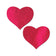 Pastease - Basic Liquid Heart Pasties Nipple Covers PAS1022 CherryAffairs