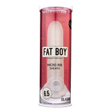 Perfect Fit - Fat Boy Micro Rib Sheath Cock Sleeve 5.5"(Clear) CherryAffairs