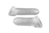 Perfect Fit - Fat Boy Original Sheath Ultra Fat Silaskin Penis Sleeve 7" (White) PF1046 CherryAffairs