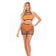 Pink Lipstick - Crave You 4Pc Bandeau Lingerie Set PLS1246 CherryAffairs