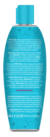 Pink - Water Based Lubricant for Women CherryAffairs