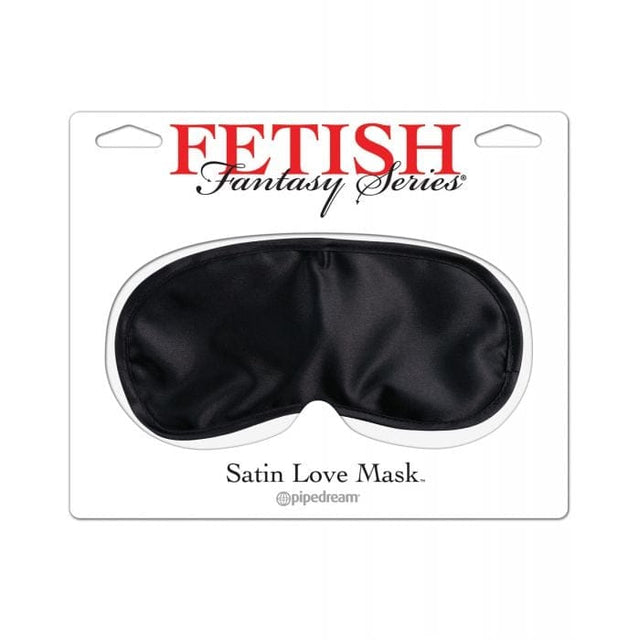 Pipedream - Fetish Fantasy Satin Love Blindfold Mask (Black) PD2082 CherryAffairs