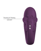 Pretty Love - Klay App-Controlled Thrusting Wearable Egg Vibrator (Purple) PL1156 CherryAffairs