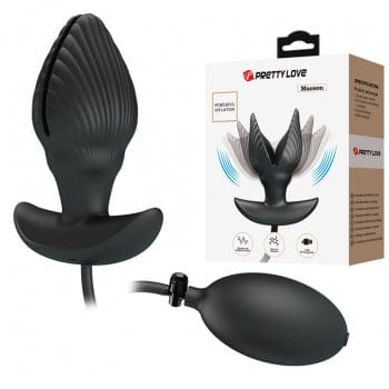 Pretty Love - Manson Vibrating Inflatable Anal Plug (Black) | CherryAffairs CherryAffairs.sg Pretty Love - Manson Vibrating Inflatable Anal Plug (Black) | CherryAffairs CherryAffairs.sg
