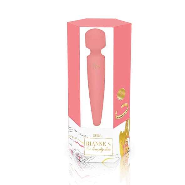 Rianne S - Essentials Bella Mini Body Wand Massager (Coral)    Wand Massagers (Vibration) Rechargeable