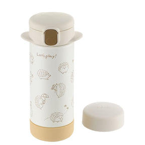 Richell - 2 Way Stainless Steel Slim Water Bottle Mug Tumblr  White 4945680200165 Baby Water Bottle
