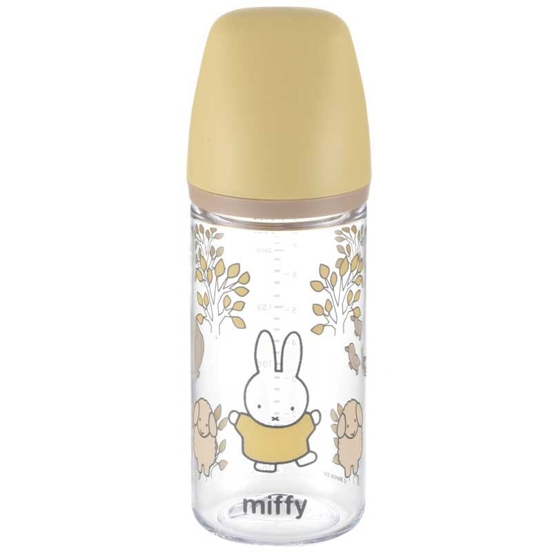 Richell - Outing Clear Baby Milk Bottle  Yellow 4945680200738 Baby Milk Bottle