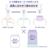 Richell - T.L.I Baby Insulated Stainless Steel Sippy Cup Water Bottle Mug    Baby Water Bottle