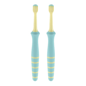 Richell - T.L.I Try Good Evening Tooth Mama Baby Toothbrush For Back Teeth (2 Pieces)    Baby Toothbrush
