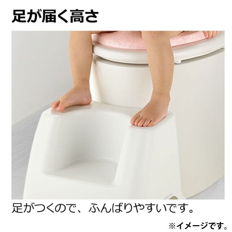 Richell - Toddler Potty Training Toilet Support Step Stool    Baby Potties