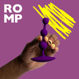 Romp - Amp Anal Beads (Purple) RM1014 CherryAffairs