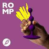 Romp - Amp Anal Beads (Purple) RM1014 CherryAffairs
