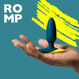 Romp - Bass Vibrating Anal Plug (Green) RM1013 CherryAffairs