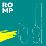 Romp - Cello Remote Control Kegel Balls (Green) RM1011 CherryAffairs