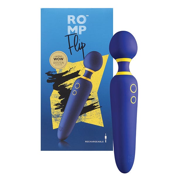 Romp - Flip Wand Massager (Blue) RM1002 CherryAffairs