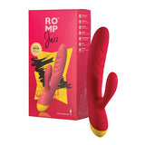 Romp - Jazz Vibrating Rabbit Dildo (Red) RM1004 CherryAffairs