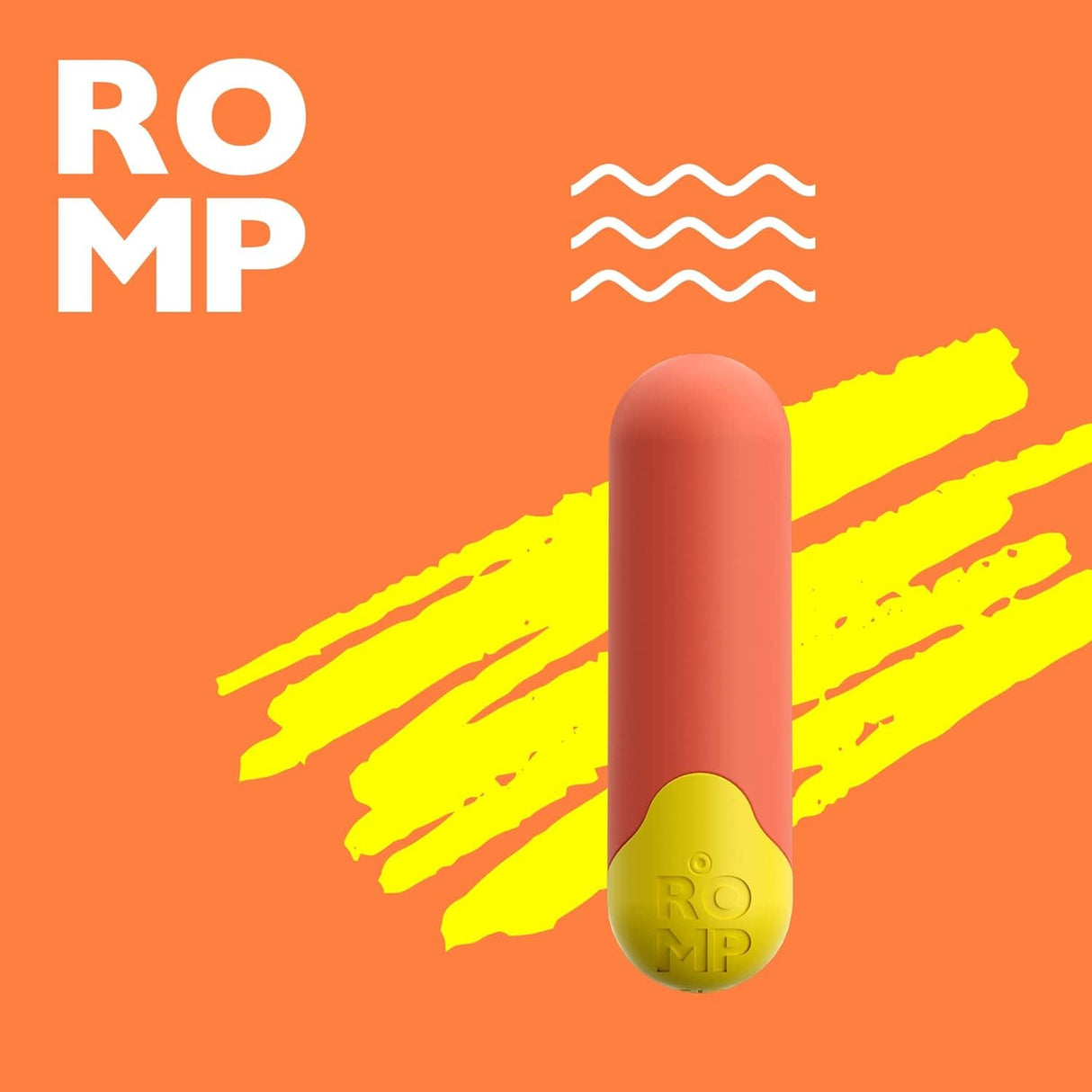 Romp - Riot Bullet Vibrator (Orange) RM1012 CherryAffairs