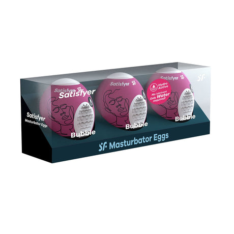 Satisfyer - Bubble Masturbator Egg (Pink) STF1239 CherryAffairs