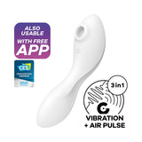 Satisfyer - Curvy App-Controlled Trinity 5 Clitoral Air Stimulator Vibrator CherryAffairs