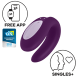 Satisfyer - Double Joy App-Controlled Partner Vibrator CherryAffairs