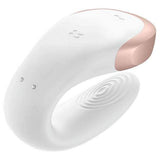 Satisfyer - Double Love App-Controlled Couple's Vibrator with Remote Control (Black) CherryAffairs