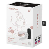 Satisfyer - Double Love App-Controlled Couple's Vibrator with Remote Control (Black) CherryAffairs