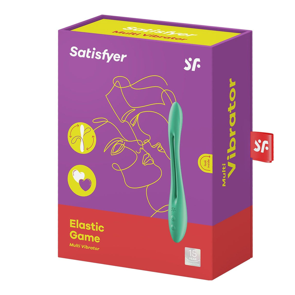 Satisfyer - Elastic Game Flexible Multi Vibrator CherryAffairs