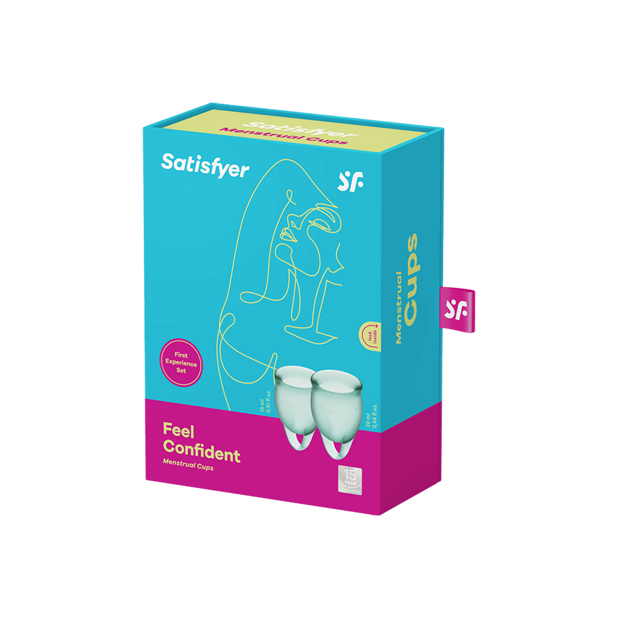Satisfyer - Feel Confident Menstrual Cup Set CherryAffairs