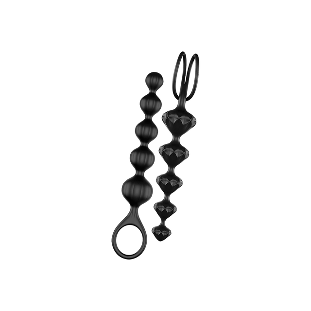 Satisfyer - Love Beads Super Soft Silicone Anal Beads 2 Pieces STF1055 CherryAffairs