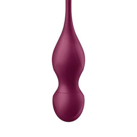 Satisfyer - Love Birds Vary App-Controlled Pelvic Training Kegel Balls (Berry) STF1306 CherryAffairs