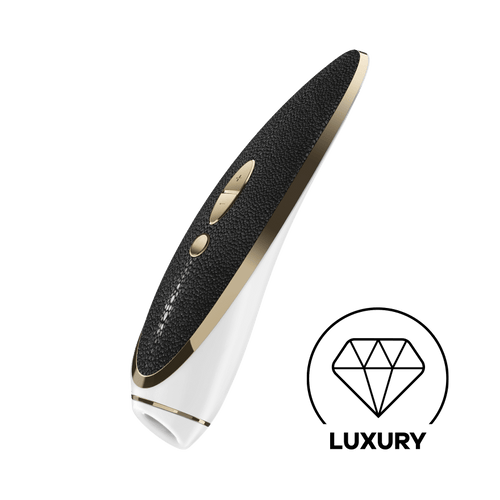 Satisfyer - 豪華高級訂製款陰蒂氣流刺激器（黑色）