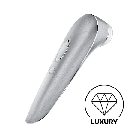 Satisfyer - Luxury High Fashion Clitoral Air Stimulator (Silver) STF1059 CherryAffairs