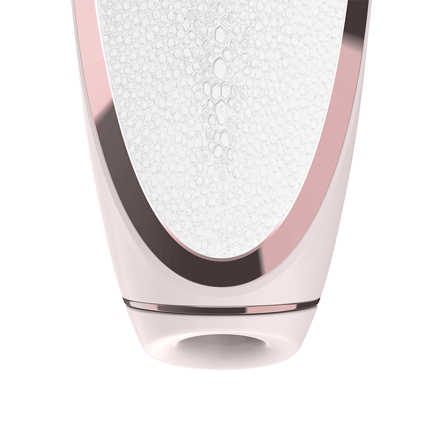 Satisfyer - Luxury Pret-a-Porter Air Pulse Vibration Clitoral Air Stimulator (White) STF1052 CherryAffairs