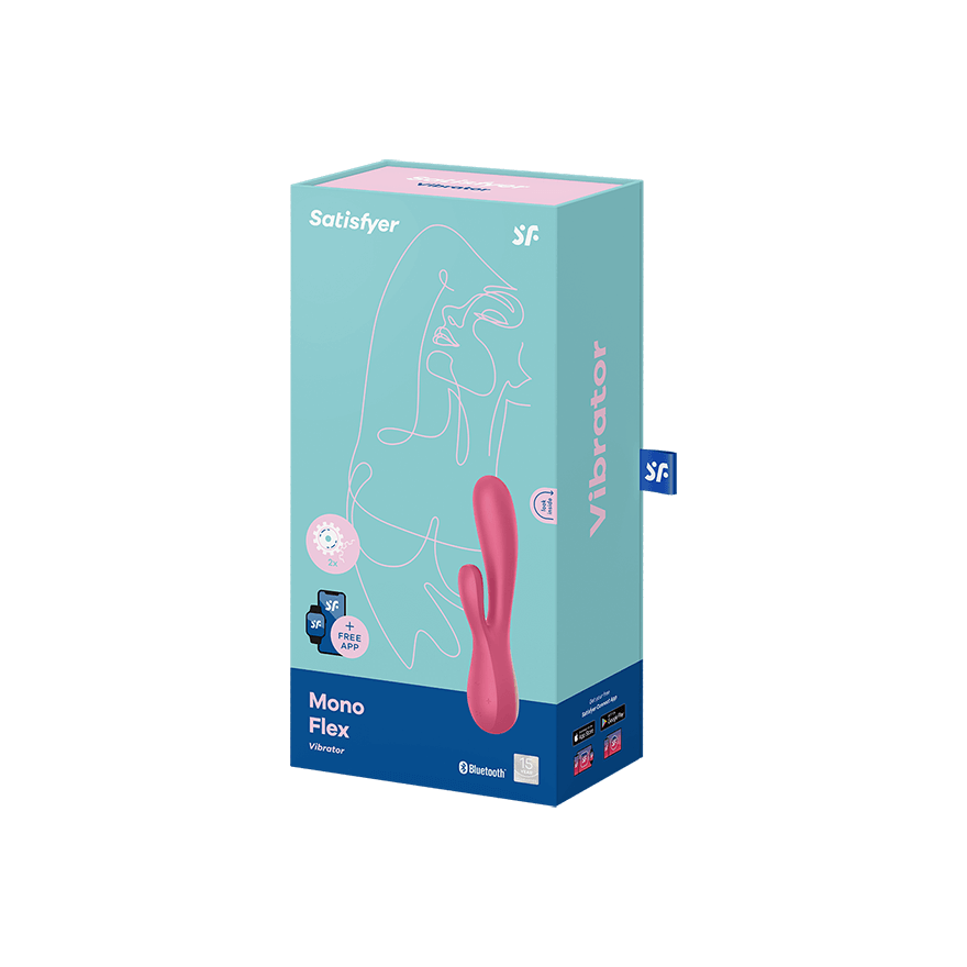 Satisfyer - Mono Flex App-Controlled Rabbit Vibrator CherryAffairs