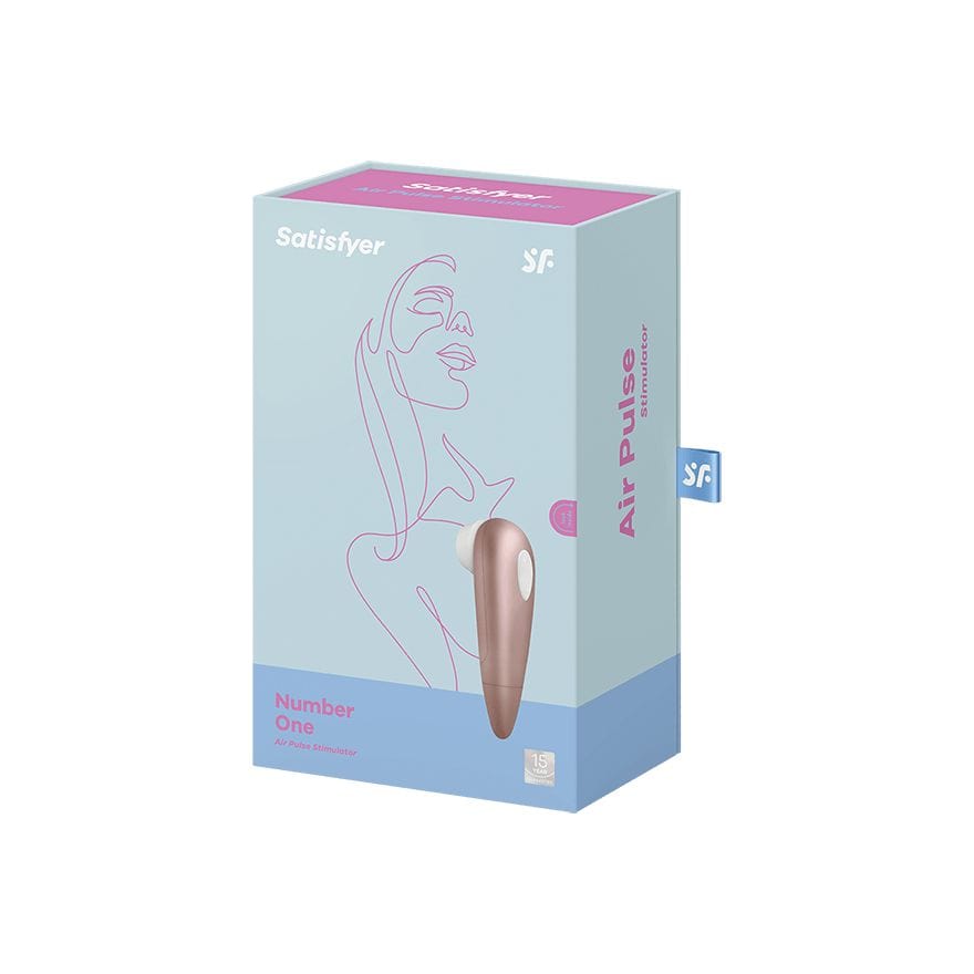 Satisfyer - Number 1 Clitoral Air Stimulator (Rose Gold) STF1006 CherryAffairs