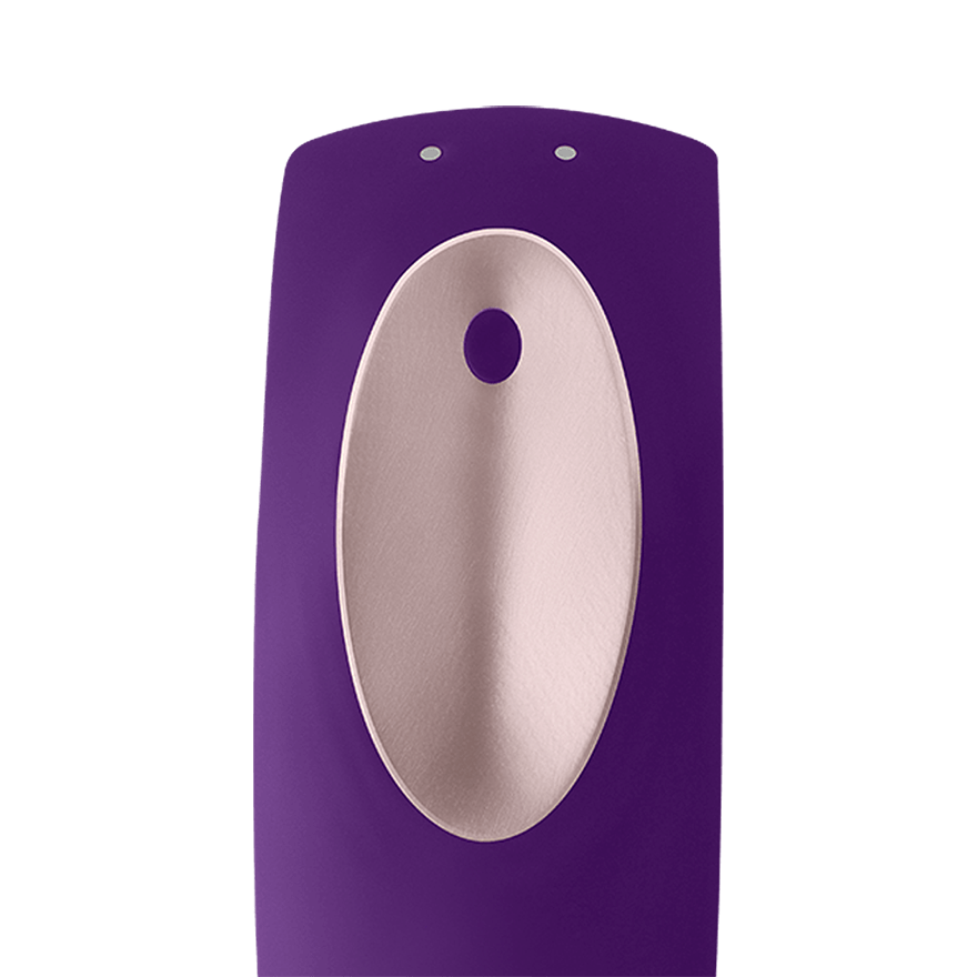 Satisfyer - Partner Double Plus Remote Control Couples Massager (Purple) PT1004 CherryAffairs