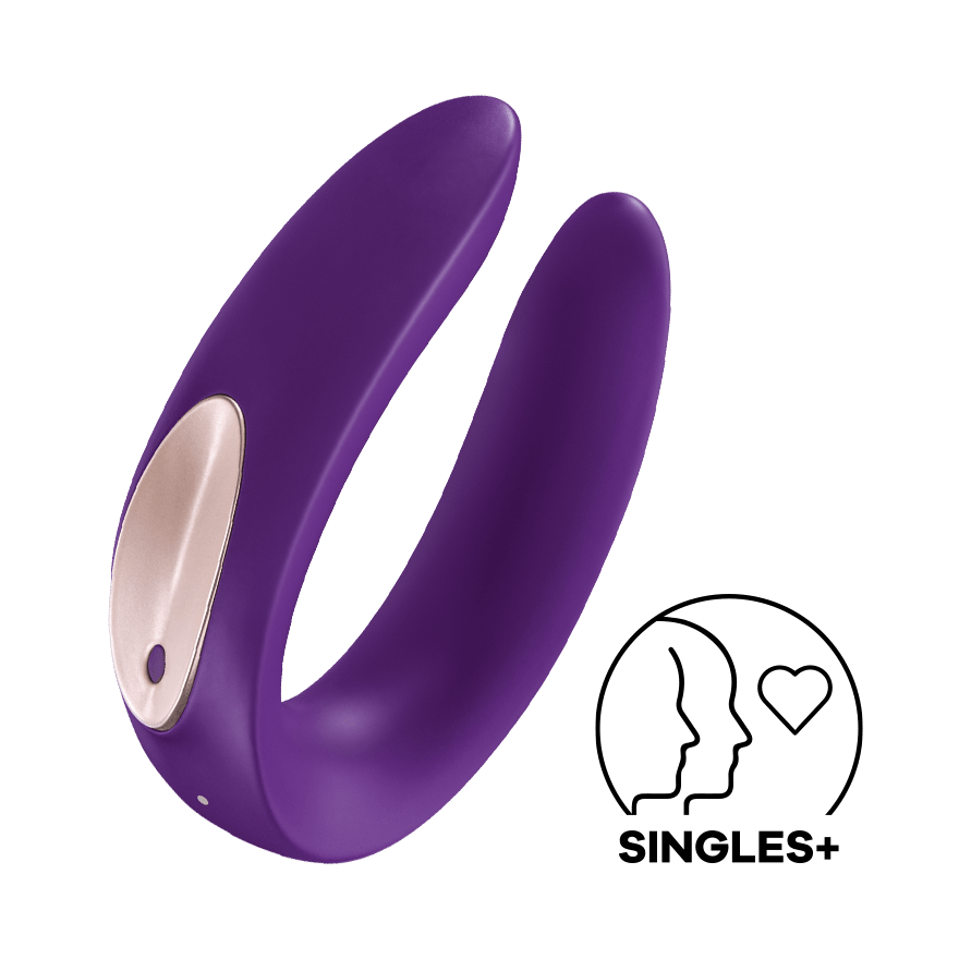 Satisfyer - Partner Plus Couple Vibrator (Purple) PT1002 CherryAffairs