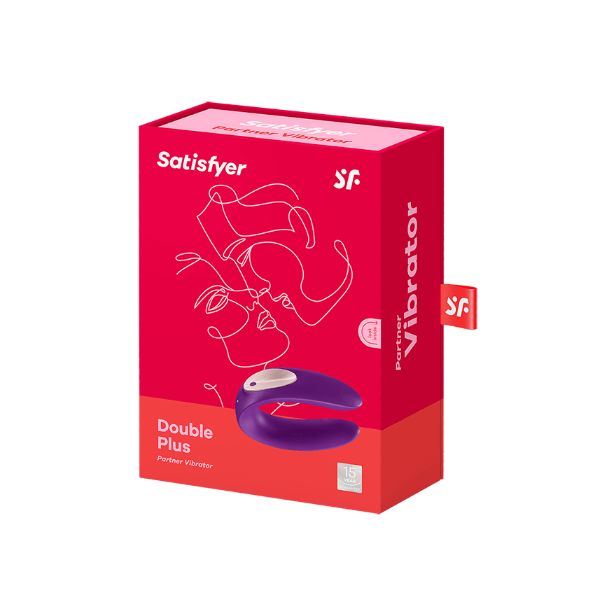 Satisfyer - Partner Plus Couple Vibrator (Purple) PT1002 CherryAffairs