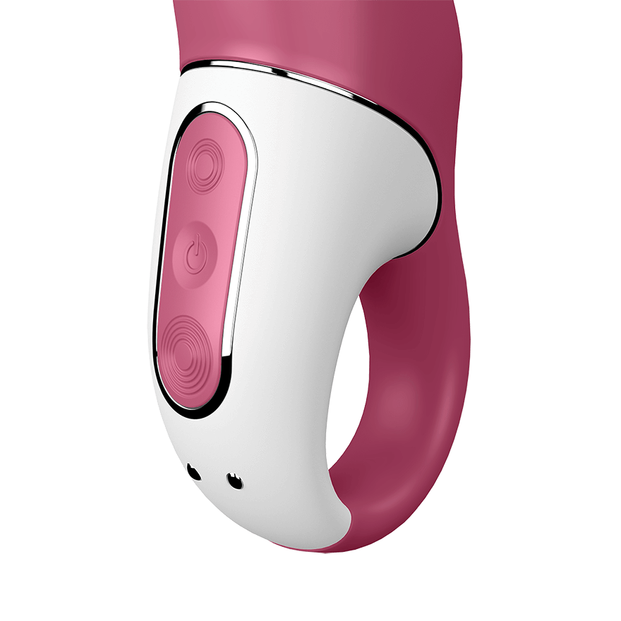 Satisfyer - Petting Hippo G Spot Vibrator (Pink) STF1037 CherryAffairs