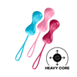 Satisfyer - Power Balls 3 Pieces Kegel Training Set (Multi Colour) STF1046 CherryAffairs