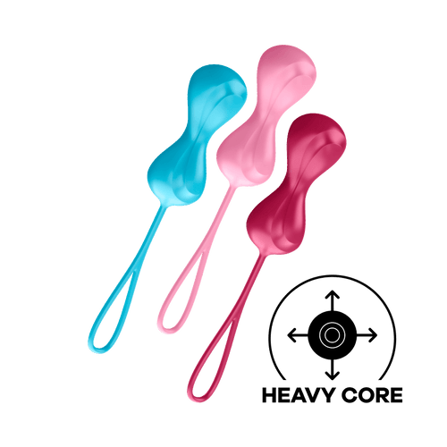 Satisfyer - Power Balls 3件套凱格爾訓練組合（多色）