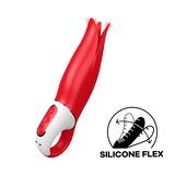 Satisfyer - Power Flower Clit Massager (Red) STF1038 CherryAffairs