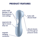 Satisfyer - Pro 2 Air Pulse Rechargeable Clitoral Air Stimulator CherryAffairs