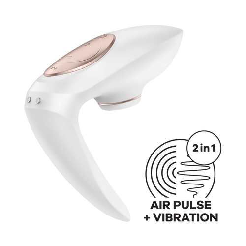 Satisfyer - Pro 4 情侶震動器（白色）