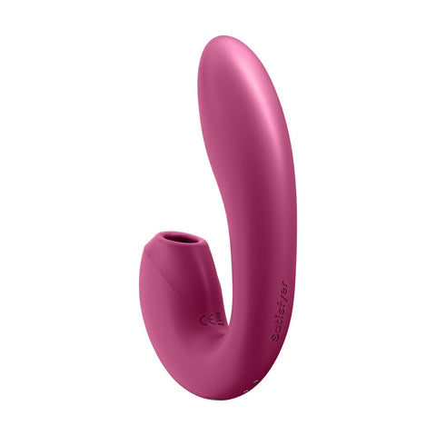 Satisfyer - Sunray Pengawal Aplikasi Stimulator Udara Klitoris dan Titik G Berganda