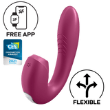 Satisfyer - Sunray Clitoral Air G Spot Dual Stimulator CherryAffairs